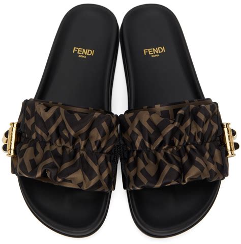 fendi vertigo slides|Shop Fendi Vertigo Satin Slides .